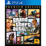 Gta V Para Ps4 Novo Mídia Física Legendado Em Português