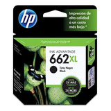 Cartridge 662 Xl Negro Hp