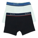 Cueca Lupo Boxer Infantil Algodão E Elastano Cueca Boxer 2un