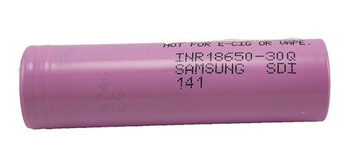 Pila Recargable 18650 30q 3000 Mah Samsung