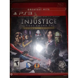 Juego Injustice Gods Among Us Ultimate Edition Ps3