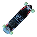 Skate Longboard Hondar 36 Série Black Logo Fast