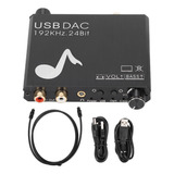 Convertidor Dac Digital A Analógico Estéreo De 24 Bits L/r D