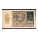 Alemania 10000 Marcos 1922 Exc Pick 72 Em. Privada 7 Cifras