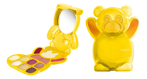 Pupa Limited Edition Happy Bear Yellow 005 Kit Maquillaje