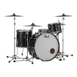 Bateria Pearl 3 Cuerpos Wood Fiberglass Bombo 26 Kapur Fibra