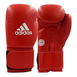 Luva adidas Wako Approved Kick Boxing Training Vermelho Pu