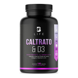 Citrato De Calcio De 180 Caps Con D3. B Life Caltrato + D3. Sabor Sin Sabor