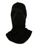 .. Musulmán Negro De Tapa Completa Hijab Cap Turbante Head