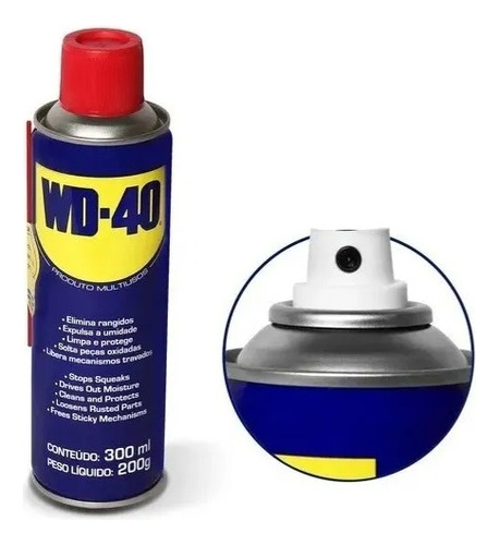 Wd40 Spray Desengripa Lubrifica 300ml