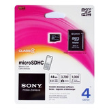 Micro Sd Sdhc 4gb Tf / Secure Digital / Antigo