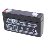 Bateria Gel 6 Volt 1.2ah Press Para Luz Emergencia 