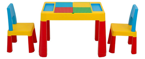 Juguete Game Power Mesa Infantil + Juego Bloques Gamepower M