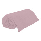 Cobertor Ligero Matrimonial Liso - Hotelero Suave Y Caliente Color Rosa Pastel