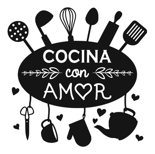 Stickers Pared Diseño Cocina 30x30cm