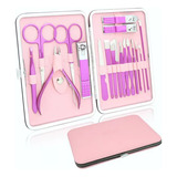 Glamne Manicura Pedicura Set Profesional Cuidado De Uas Kit