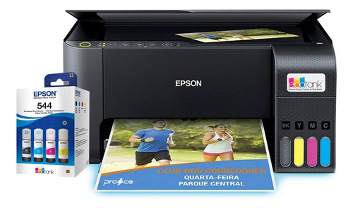 Kit Impressora Multifuncional Epson L3250 + Refil Tinta T544