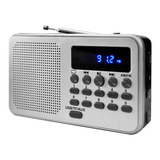 Radio Recargable Kolke Con Display Led Conexión Usb