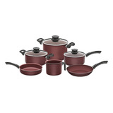 Batería De Cocina Tramontina Teflon Antiadherente 6 Pz