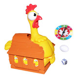 Plástico De La Gallina De La Los Huevos Juego De Mesa Pollo