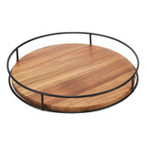 Organizador De Madera Para Estante De Especias, Plato