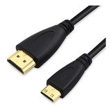 Cable De Mini Hdmi A Hdmi 1.5 Metros Version 1.4