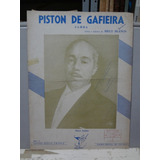 Partitura Piston De Gafieira - Billy Blanco -  Silvio Caldas
