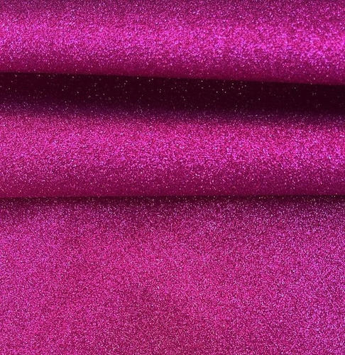 Lonita Glitter Fino Rosa 50cm X 140cm - P/ Laços E Enfeites