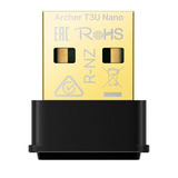 Adaptador Wifi Tp-link Archer T3u Nano Ac 1300 Mu-mimo