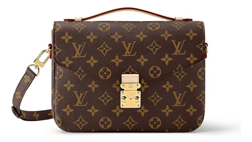 Bolsa Lv Pochette Métis Café