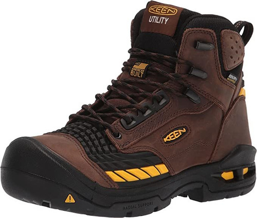 Keen Utility Troy - Botas De Trabajo Impermeables Con Punta.