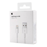 Por Mayor 10 Cables Cargador Usb iPhone 1 Metro Certificado 