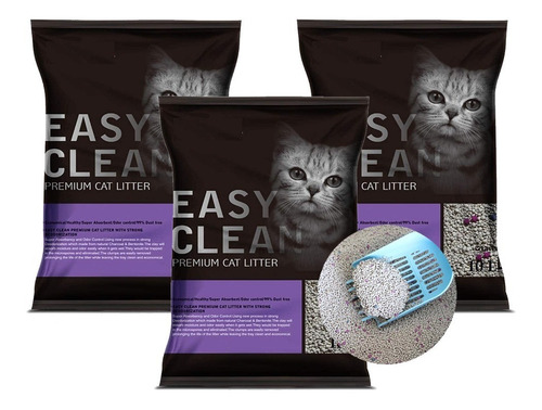 Arena Sanitaria Aglutinante Easy Clean 24kg / 30 Litros