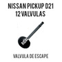 Valvula Escape Motor Nissan Pickup D21 12 Valvulas DODGE Pick-Up