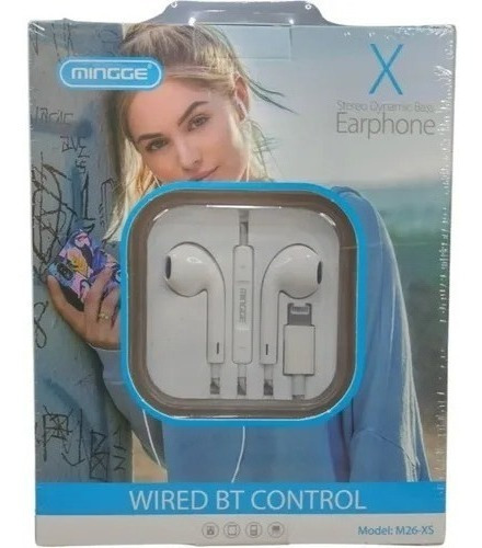 Audífonos Alámbricos Earphones Conector Tipo Lightning