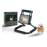 Foco Led Emergencia Portátil 30w Solar Recargable.