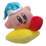 Peluche Kirby Kawaii Estrella Gorrito De Dormir 19cm