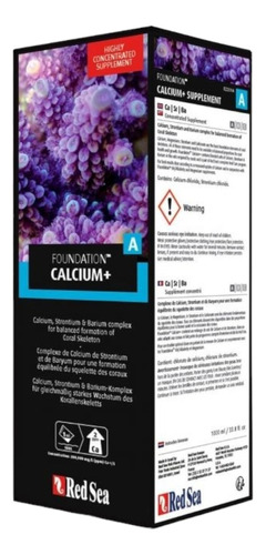 Reef Fundation Calcium 1l Red Sea Suplemento Liquido Calcio 