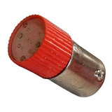 Lampara Foquito Multiled 24v Color Rojo Bulb-24r