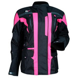 Chamarra R7-246 Rosa Textil P/ Dama