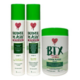 Kit Alisamento Térmico Definite Plastic + Btxx Aloe Vera 3x1