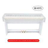Transparente Grind Arenaceous Piano Tapa Digital Piano 88