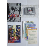 Zelda Ocarina Of Time N64 Original Japones Completo Excelent