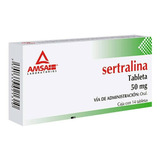 Sertralina 50mg Tabletas Con 14 Sertralina