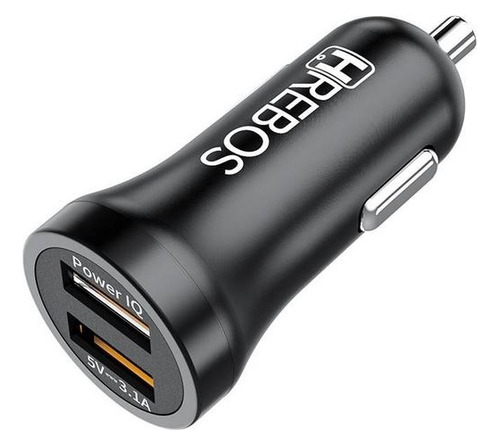 Carregador Veicular Turbo Rapido 2x Usb  3.1a Celular C/ Nf