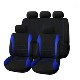 Set Funda Universal Cubre Asiento Automóvil 9 Pzs