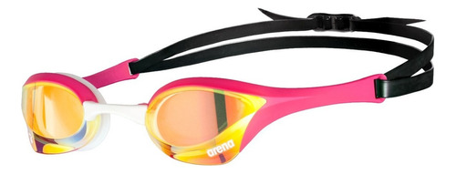 Goggle Cobra Ultra Swipe Mirror Yell/pink Arena Color Rosa/dorado