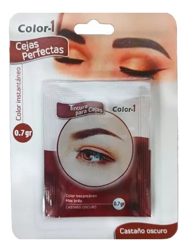 Color 1 Tinte Cejas 5 Minutos - G  Ton - g a $1141