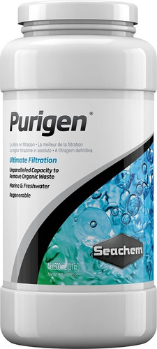 Purigen 500ml Seachem Acuariopurifica Elimina Impurezas Agua