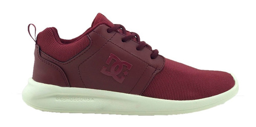 Zapatillas Dc Lifestyle Hombre Midway Sn Knit Bordo Cli